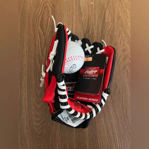 Rawlings Player Series Baseball Glove 9" T-Ball right handed New Kids Ages 3-5